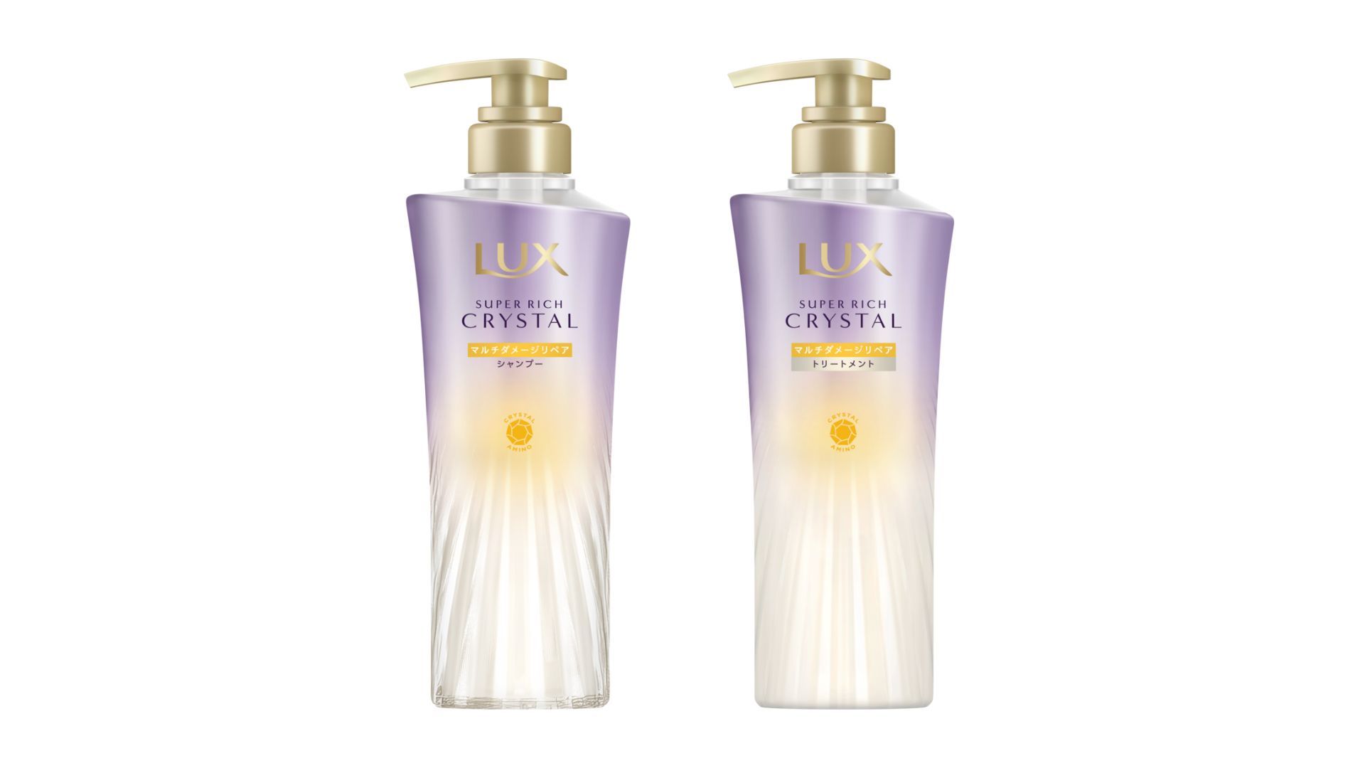 Super Rich Crystal マルチダメージリペア シャンプー Super Rich Crystal マルチダメージリペア トリートメント
