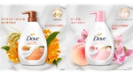ダヴ ボディウォッシュ ピーチ&スイートピー ライスファーメント&キンモクセイ