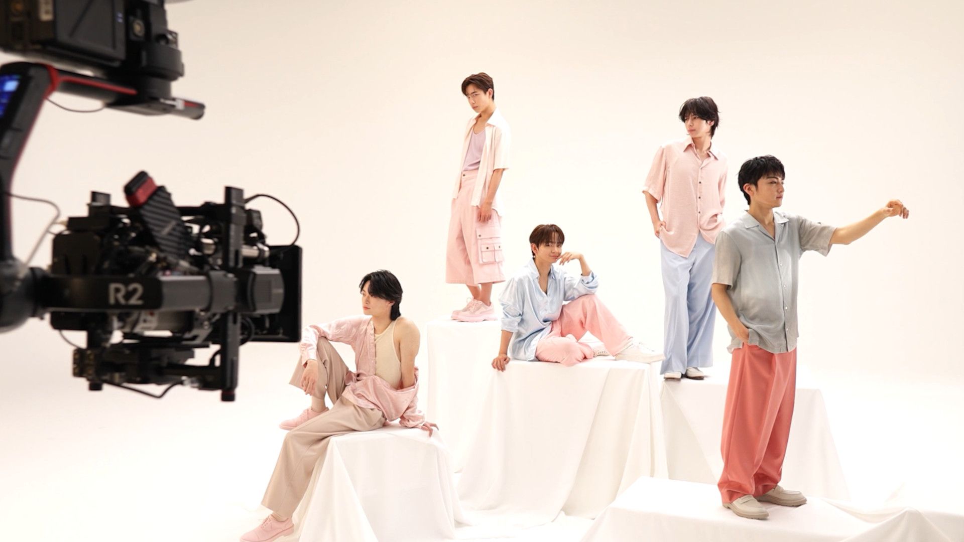 STARGLOW撮影風景ヴァセリングルタヒア 