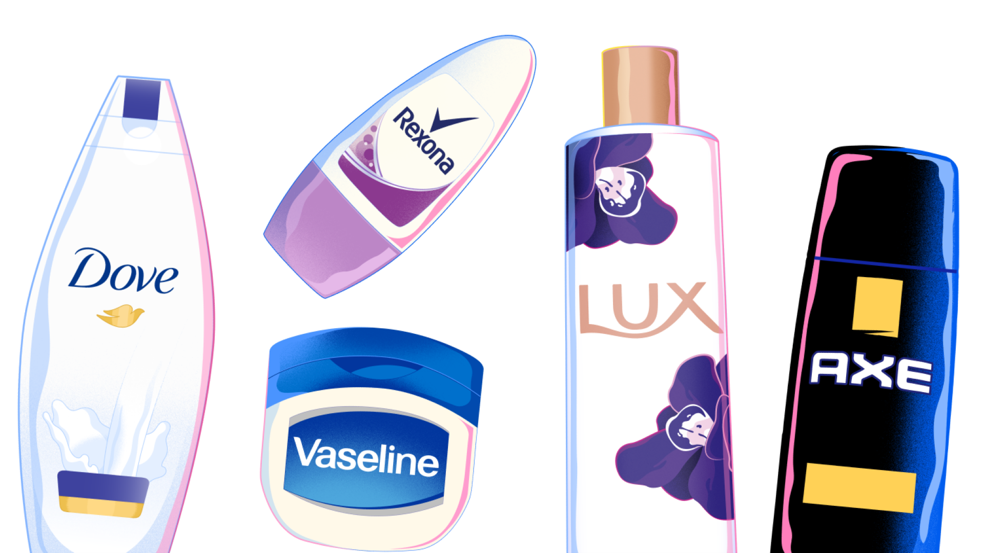 ユニリーバのさまざまな製品