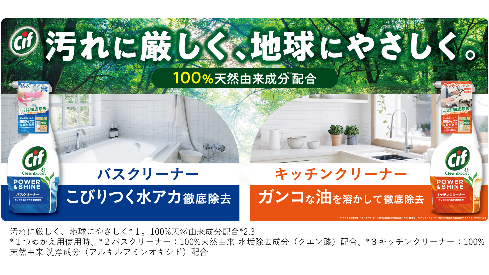 Cif クリーンブースト スプレー キッチンクリーナー